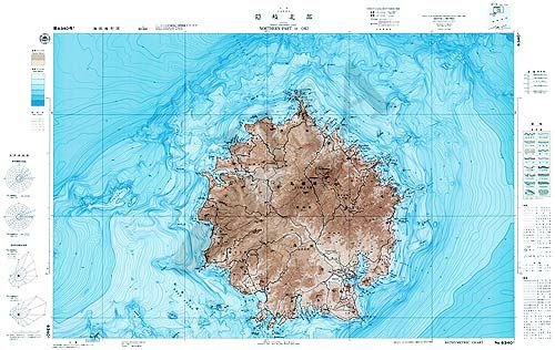 隠岐北部 (海底地形図) - ウインドウを閉じる