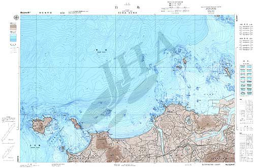 白島 (海底地形図) - ウインドウを閉じる