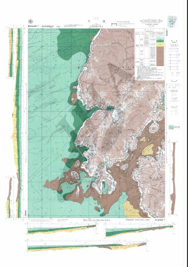 牛深 (海底地質構造図) - ウインドウを閉じる