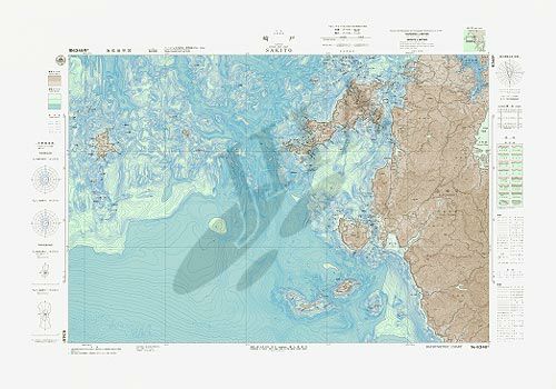 崎戸 (海底地形図) - ウインドウを閉じる