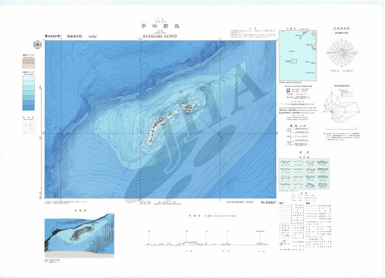 草垣群島 (海底地形図) - ウインドウを閉じる