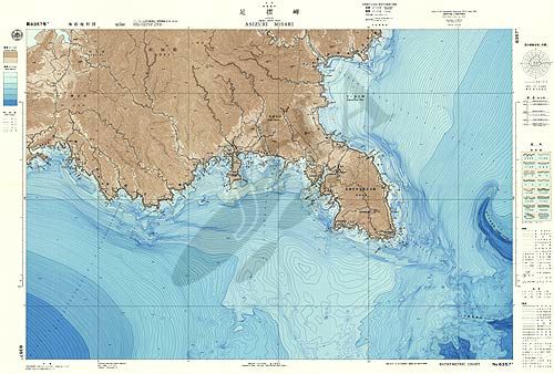 足摺岬 (海底地形図) | 海図ネットショップ | 日本水路協会