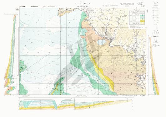 日ノ御埼 (海底地質構造図) - ウインドウを閉じる