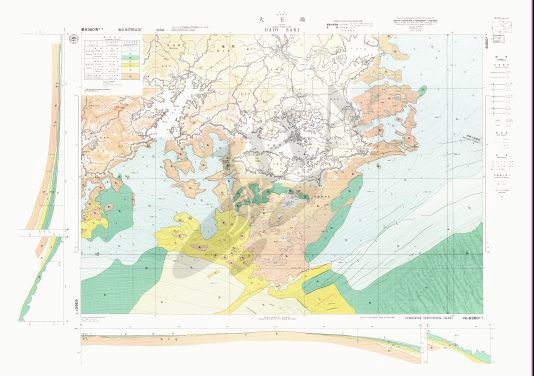 大王埼 (海底地質構造図) - ウインドウを閉じる