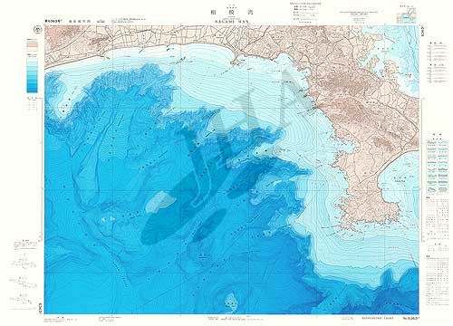 相模湾 (海底地形図) - ウインドウを閉じる