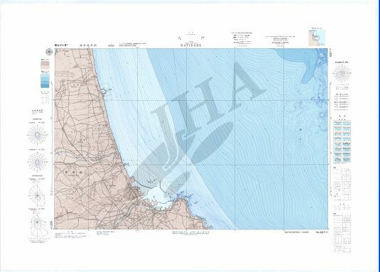 八戸 (海底地形図) - ウインドウを閉じる