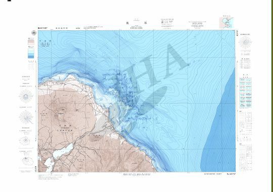 鹿部 (海底地形図) - ウインドウを閉じる