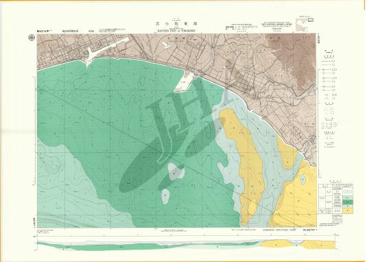 苫小牧東部 (海底地質構造図) - ウインドウを閉じる