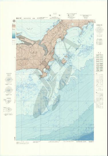 花咲 (海底地形図) - ウインドウを閉じる