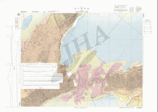 友ケ島水道 (海底地質構造図) - ウインドウを閉じる