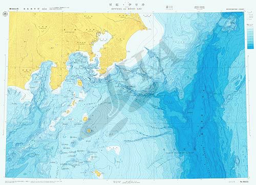 房総・伊豆沖(海底地形図) - ウインドウを閉じる