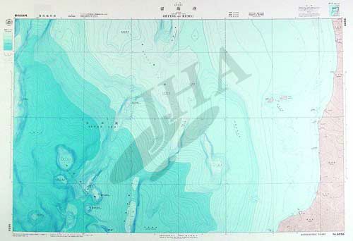 留萌沖(海底地形図) - ウインドウを閉じる
