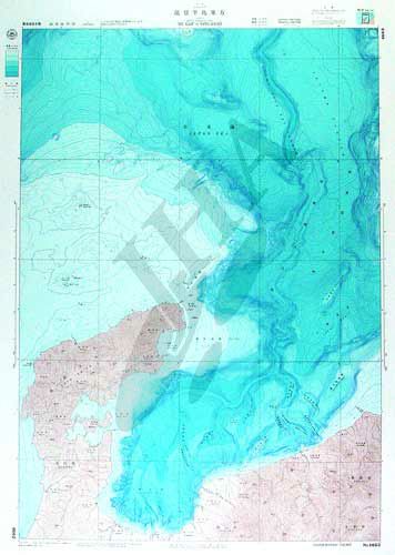 能登半島東方(海底地形図) - ウインドウを閉じる