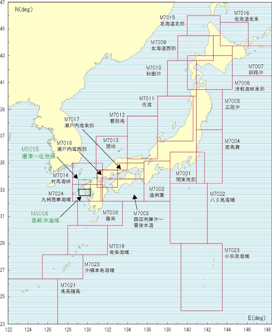 海底地形デジタルデータM5000シリーズ（シェープファイル） - ウインドウを閉じる