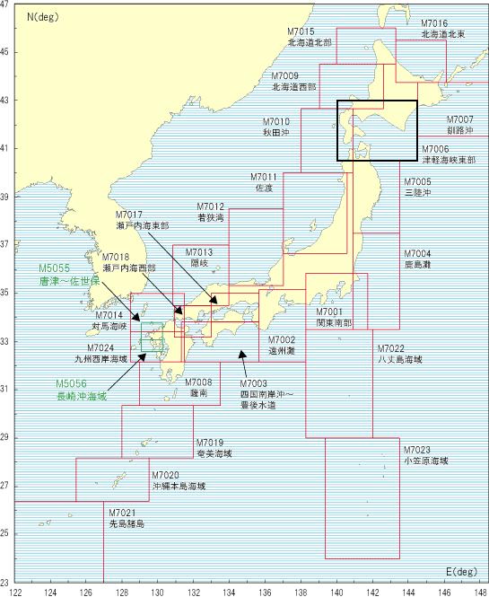 海底地形デジタルデータM7000シリーズ（アスキーファイル） - ウインドウを閉じる