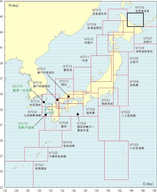 海底地形デジタルデータM7000シリーズ（シェープファイル） - ウインドウを閉じる