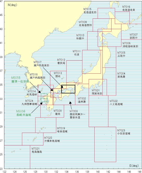 海底地形デジタルデータM7000シリーズ（シェープファイル） - ウインドウを閉じる