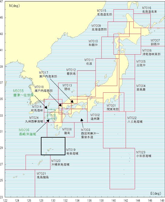 海底地形デジタルデータM7000シリーズ（シェープファイル） - ウインドウを閉じる