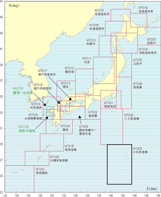 海底地形デジタルデータM7000シリーズ（シェープファイル） - ウインドウを閉じる