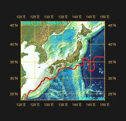 黒潮流軸データセット1955-2023(-2021から更新) - ウインドウを閉じる