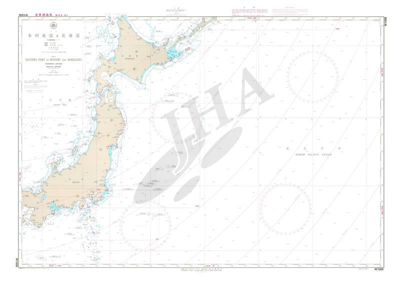 本州東部及北海道 - ウインドウを閉じる