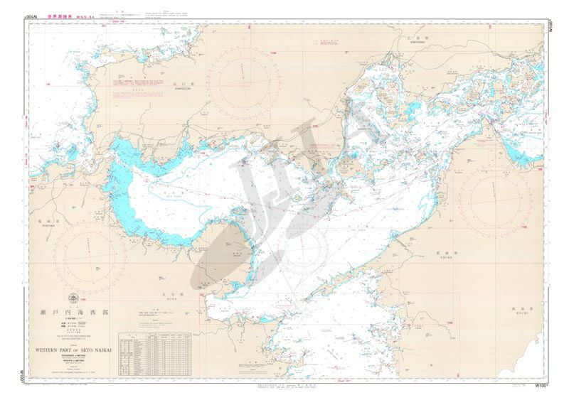 瀬戸内海西部 | 海図ネットショップ | 日本水路協会
