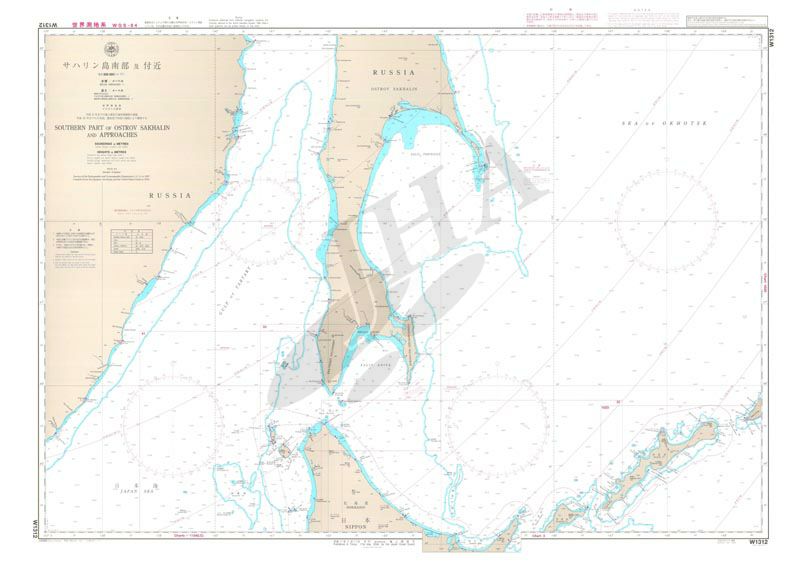サハリン島南部及付近 - ウインドウを閉じる
