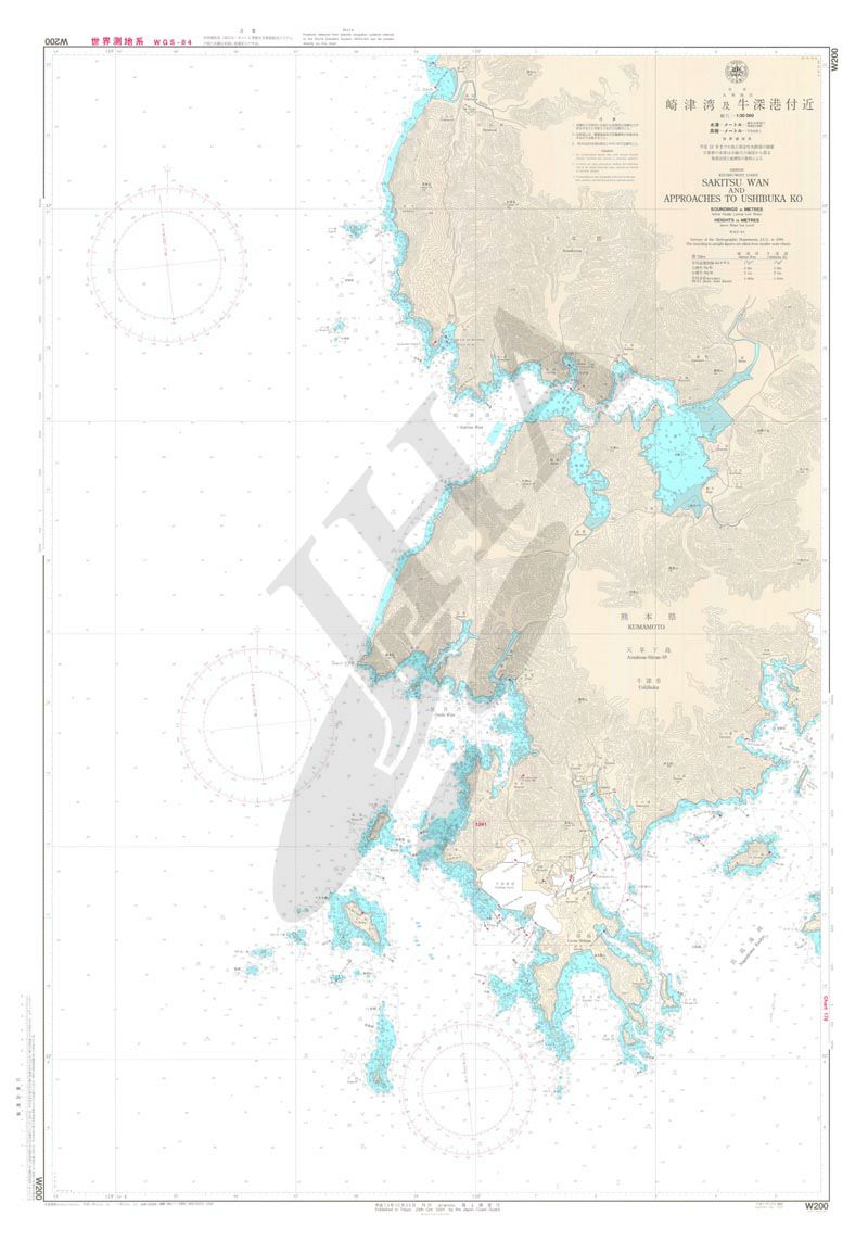 崎津湾及牛深港付近 - ウインドウを閉じる